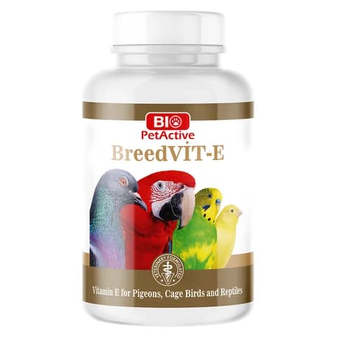 Breed Vit-E Vitamin E for Breeding Period for Pigeons, Cage Birds and Reptiles